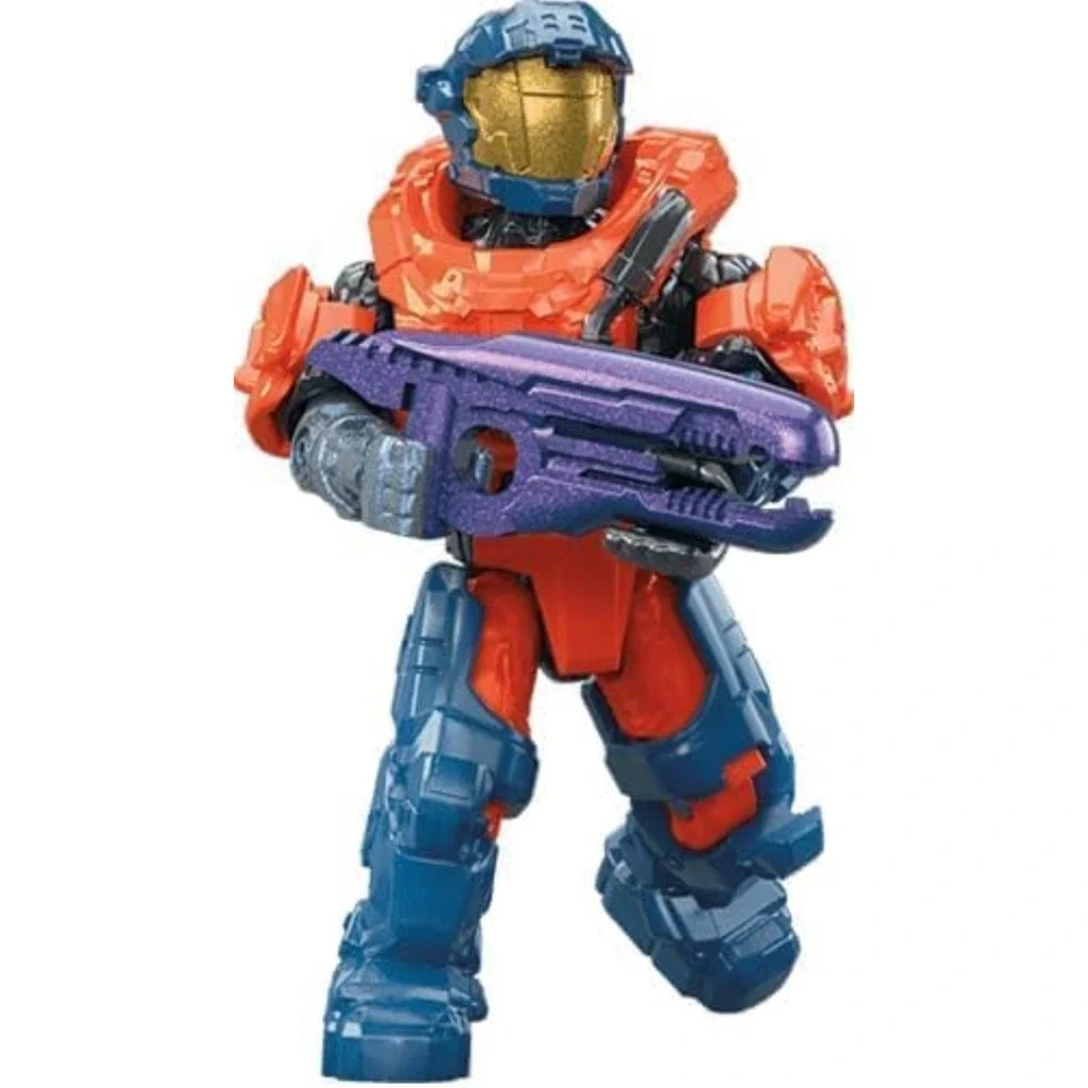 Mega Construx Halo Infinite Series 5 Blind Bag 44TC Blue Orange Spartan Pilot